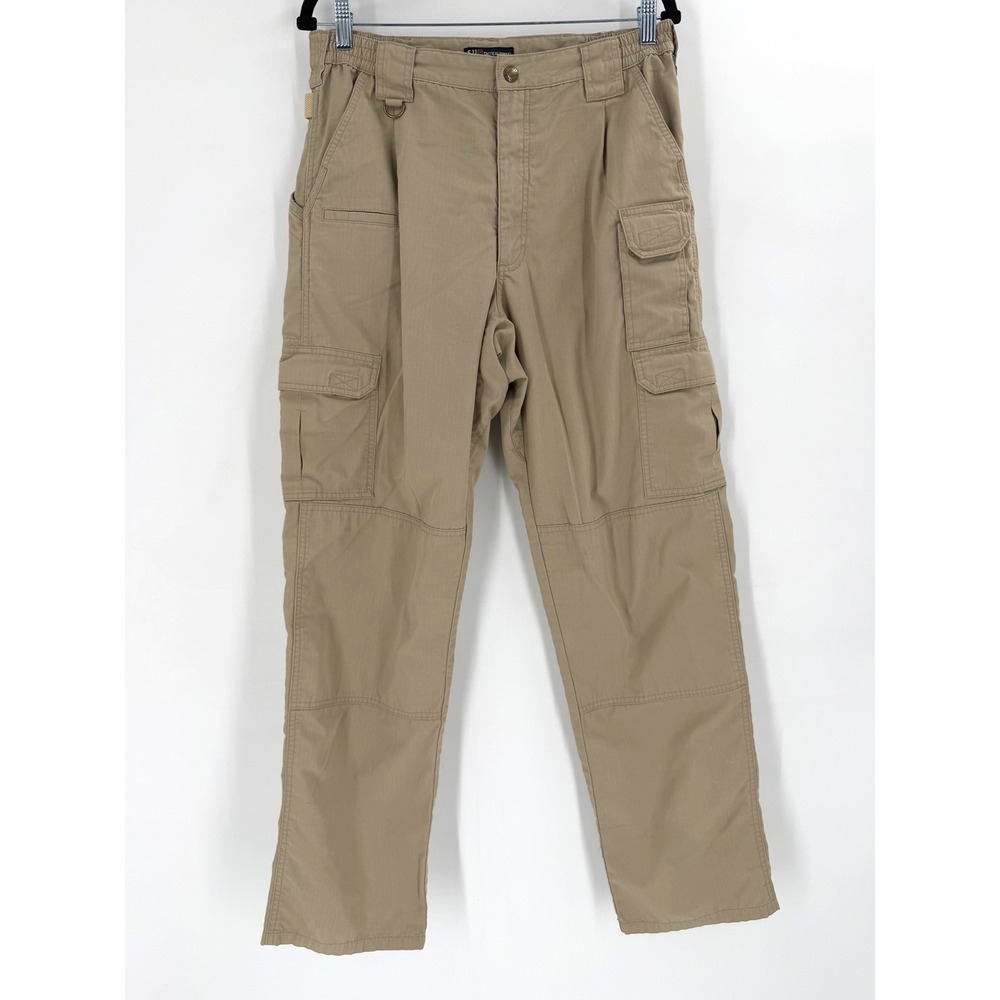 5.11 Tactical Cargo Pants Mens 34x34 Khaki Ripstop Utility Gorpcore Outdoor